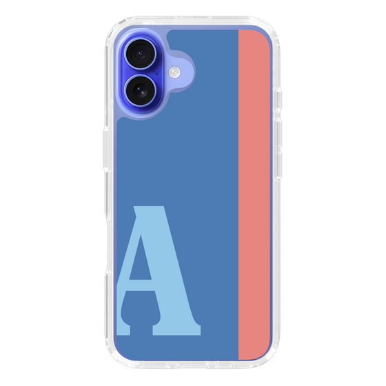 Slim Protection Case［ オリジナル - initial color line - A blue ］