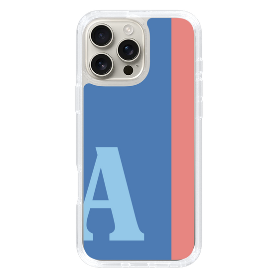 Slim Protection Case［ オリジナル - initial color line - A blue ］