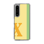 Slim Protection Case［ Original - initial color line - X yellow ］