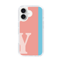 Slim Protection Case［ オリジナル - initial color line - Y pink ］