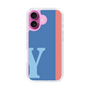 Slim Protection Case［ オリジナル - initial color line - Y blue ］