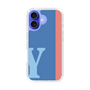 Slim Protection Case［ オリジナル - initial color line - Y blue ］