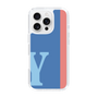 Slim Protection Case［ オリジナル - initial color line - Y blue ］