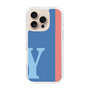 Slim Protection Case［ オリジナル - initial color line - Y blue ］