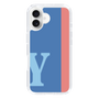 Slim Protection Case［ オリジナル - initial color line - Y blue ］