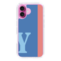 Slim Protection Case［ オリジナル - initial color line - Y blue ］