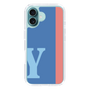 Slim Protection Case［ オリジナル - initial color line - Y blue ］
