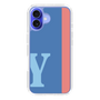 Slim Protection Case［ オリジナル - initial color line - Y blue ］