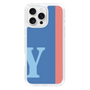 Slim Protection Case［ オリジナル - initial color line - Y blue ］