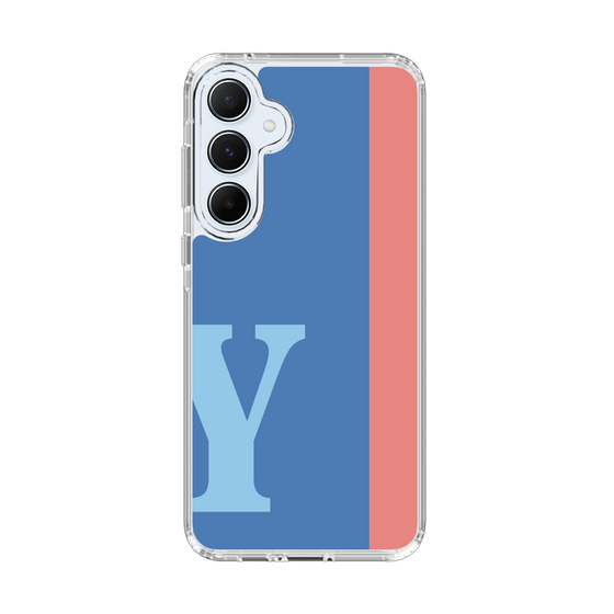 Slim Protection Case［ オリジナル - initial color line - Y blue ］