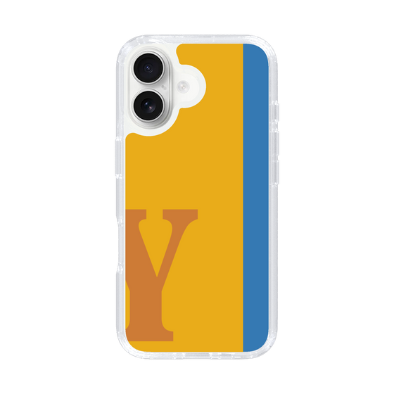 Slim Protection Case［ オリジナル - initial color line - Y orange ］