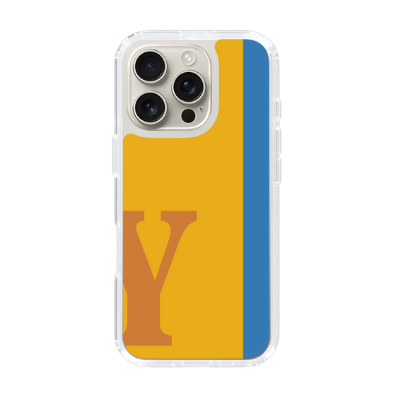 Slim Protection Case［ オリジナル - initial color line - Y orange ］