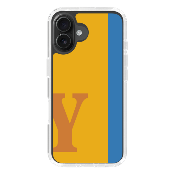 Slim Protection Case［ オリジナル - initial color line - Y orange ］