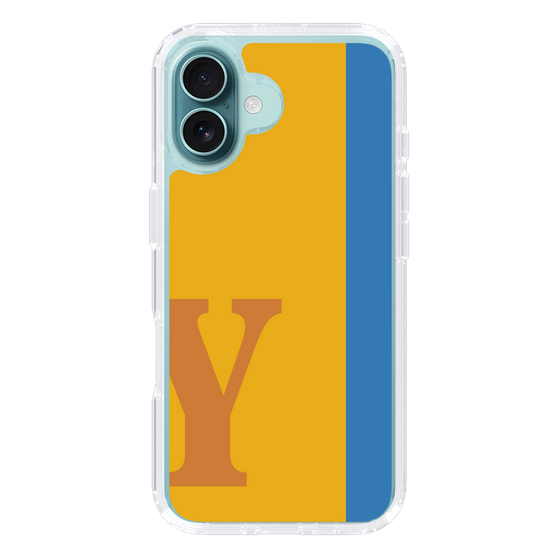Slim Protection Case［ オリジナル - initial color line - Y orange ］