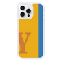 Slim Protection Case［ オリジナル - initial color line - Y orange ］