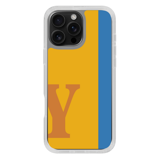 Slim Protection Case［ オリジナル - initial color line - Y orange ］
