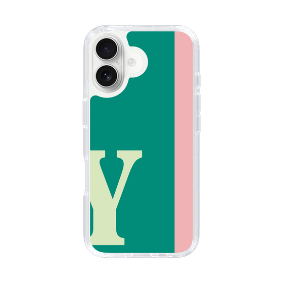 Slim Protection Case［ オリジナル - initial color line - Y green ］