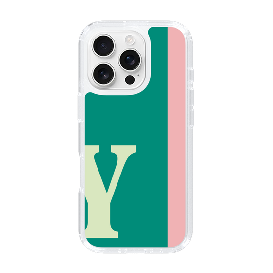Slim Protection Case［ オリジナル - initial color line - Y green ］