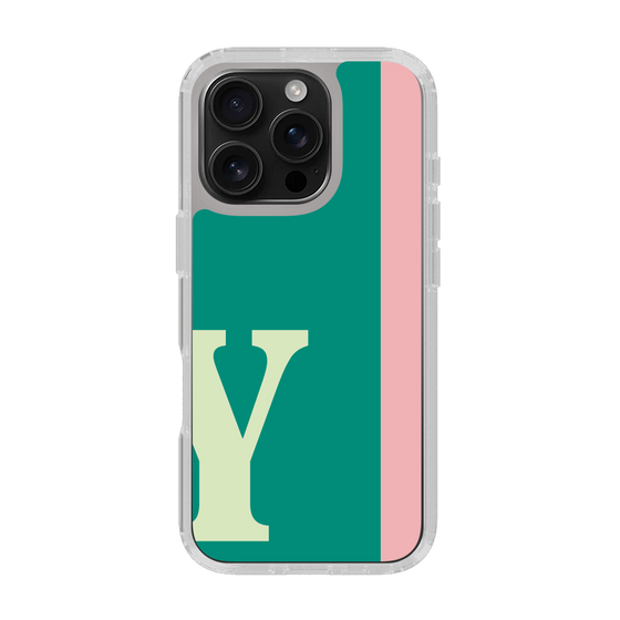 Slim Protection Case［ オリジナル - initial color line - Y green ］