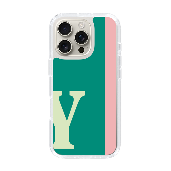 Slim Protection Case［ オリジナル - initial color line - Y green ］