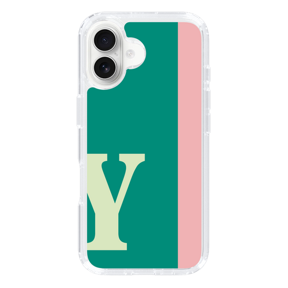 Slim Protection Case［ オリジナル - initial color line - Y green ］