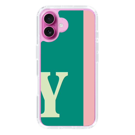 Slim Protection Case［ オリジナル - initial color line - Y green ］