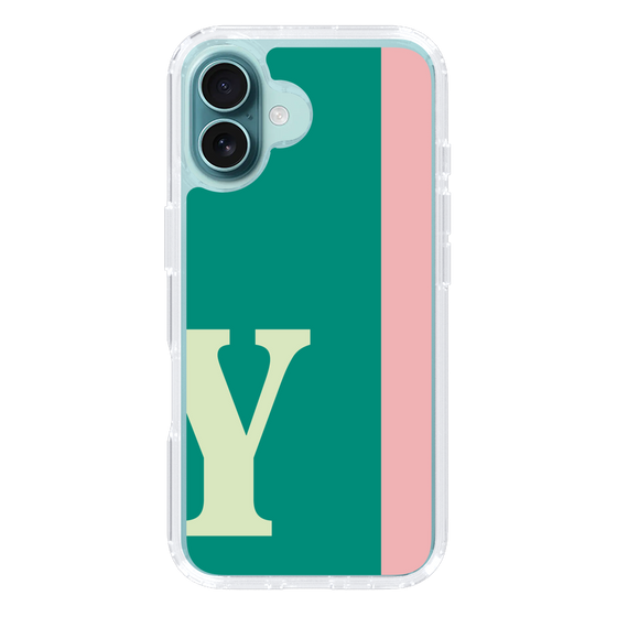 Slim Protection Case［ オリジナル - initial color line - Y green ］