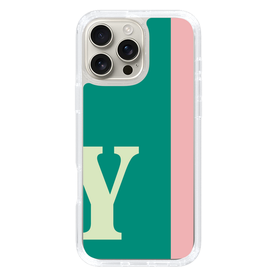 Slim Protection Case［ オリジナル - initial color line - Y green ］