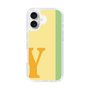 Slim Protection Case［ オリジナル - initial color line - Y yellow ］