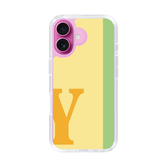 Slim Protection Case［ オリジナル - initial color line - Y yellow ］