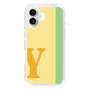 Slim Protection Case［ オリジナル - initial color line - Y yellow ］