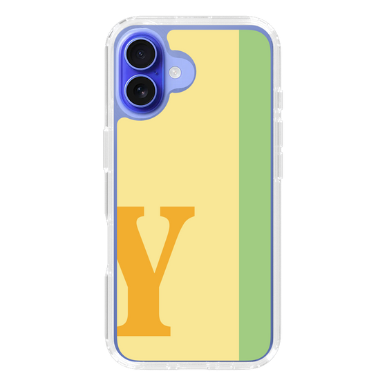 Slim Protection Case［ オリジナル - initial color line - Y yellow ］