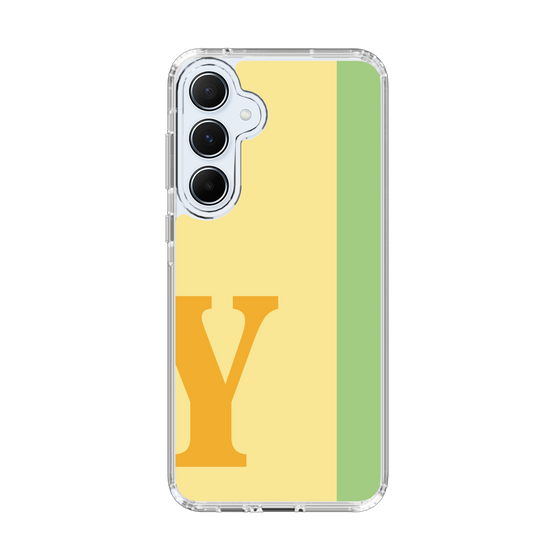 Slim Protection Case［ オリジナル - initial color line - Y yellow ］
