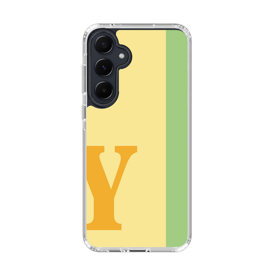 Slim Protection Case［ オリジナル - initial color line - Y yellow ］