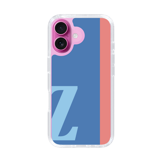 Slim Protection Case［ オリジナル - initial color line - Z blue ］