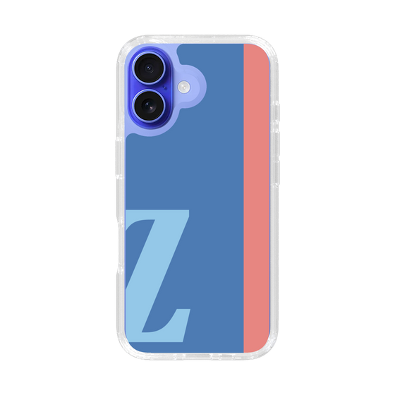 Slim Protection Case［ オリジナル - initial color line - Z blue ］