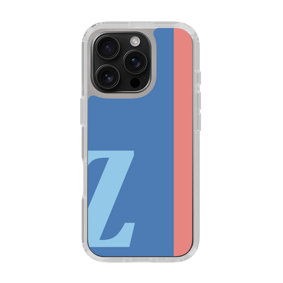 Slim Protection Case［ オリジナル - initial color line - Z blue ］