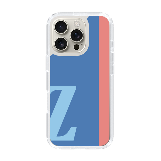 Slim Protection Case［ オリジナル - initial color line - Z blue ］