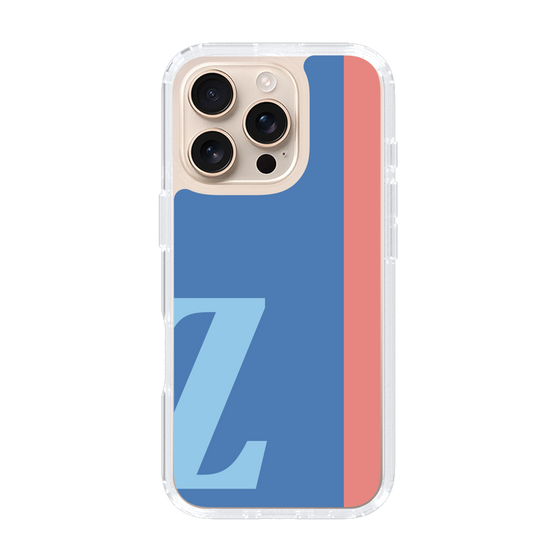 Slim Protection Case［ オリジナル - initial color line - Z blue ］