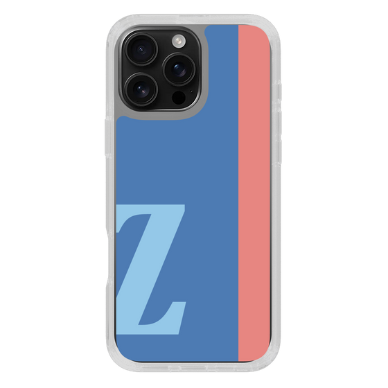 Slim Protection Case［ オリジナル - initial color line - Z blue ］