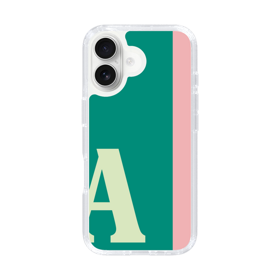 Slim Protection Case［ オリジナル - initial color line - A green ］