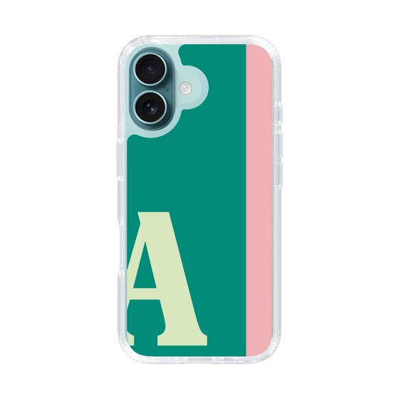 Slim Protection Case［ オリジナル - initial color line - A green ］