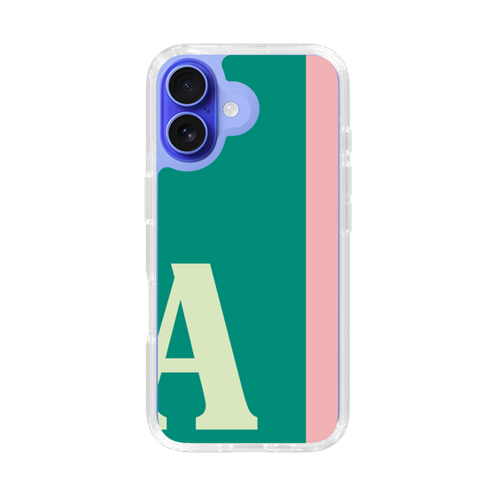 Slim Protection Case［ オリジナル - initial color line - A green ］