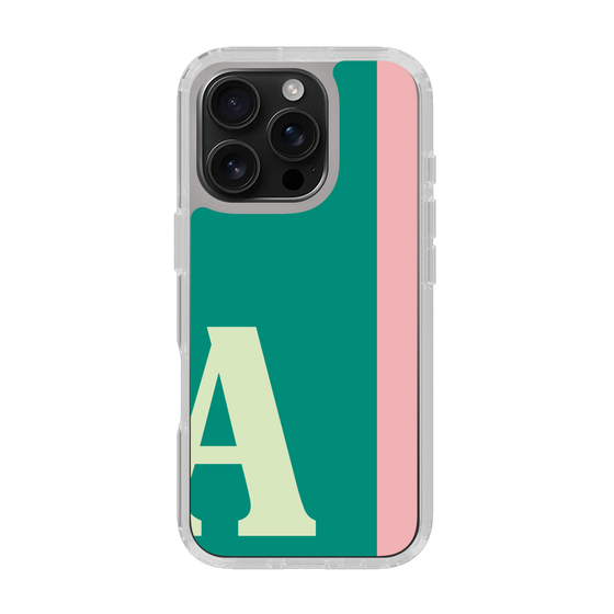 Slim Protection Case［ オリジナル - initial color line - A green ］