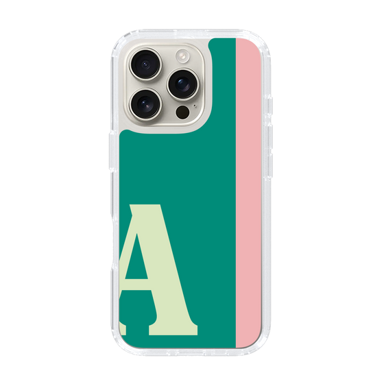 Slim Protection Case［ オリジナル - initial color line - A green ］