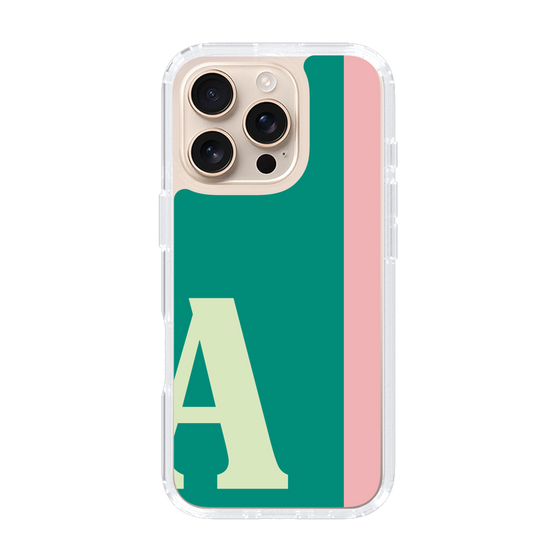 Slim Protection Case［ オリジナル - initial color line - A green ］