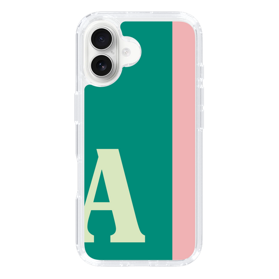 Slim Protection Case［ オリジナル - initial color line - A green ］
