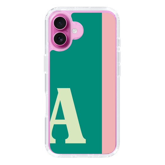 Slim Protection Case［ オリジナル - initial color line - A green ］