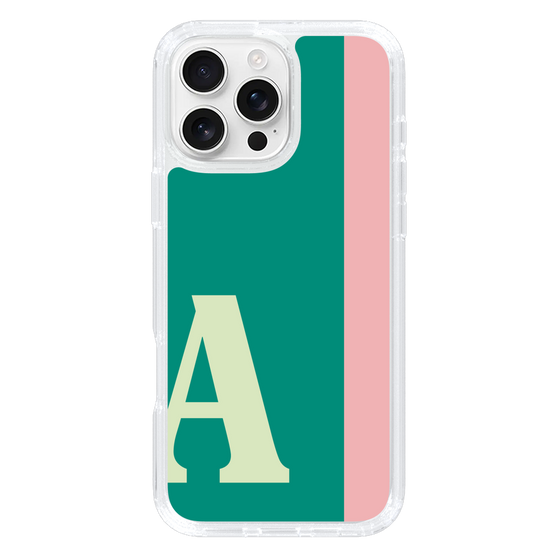 Slim Protection Case［ オリジナル - initial color line - A green ］