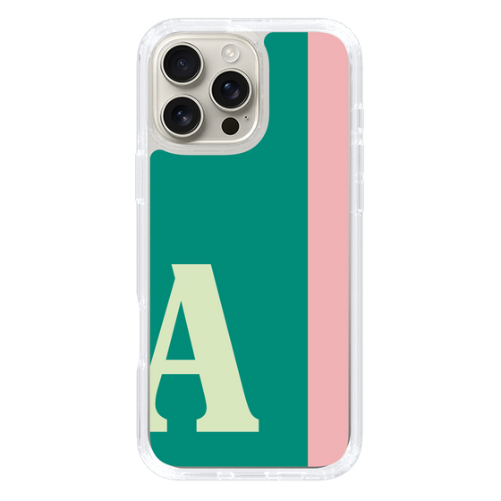 Slim Protection Case［ オリジナル - initial color line - A green ］